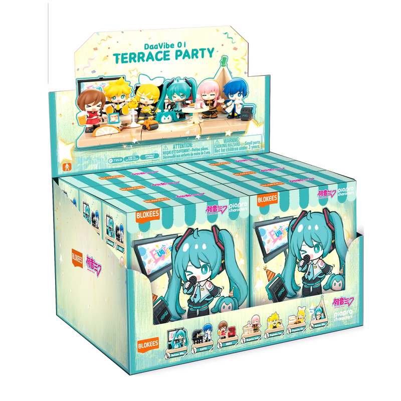 Hatsune Miku Blokees: DaaVibes Series - VB01 Terrace Party Blind Box