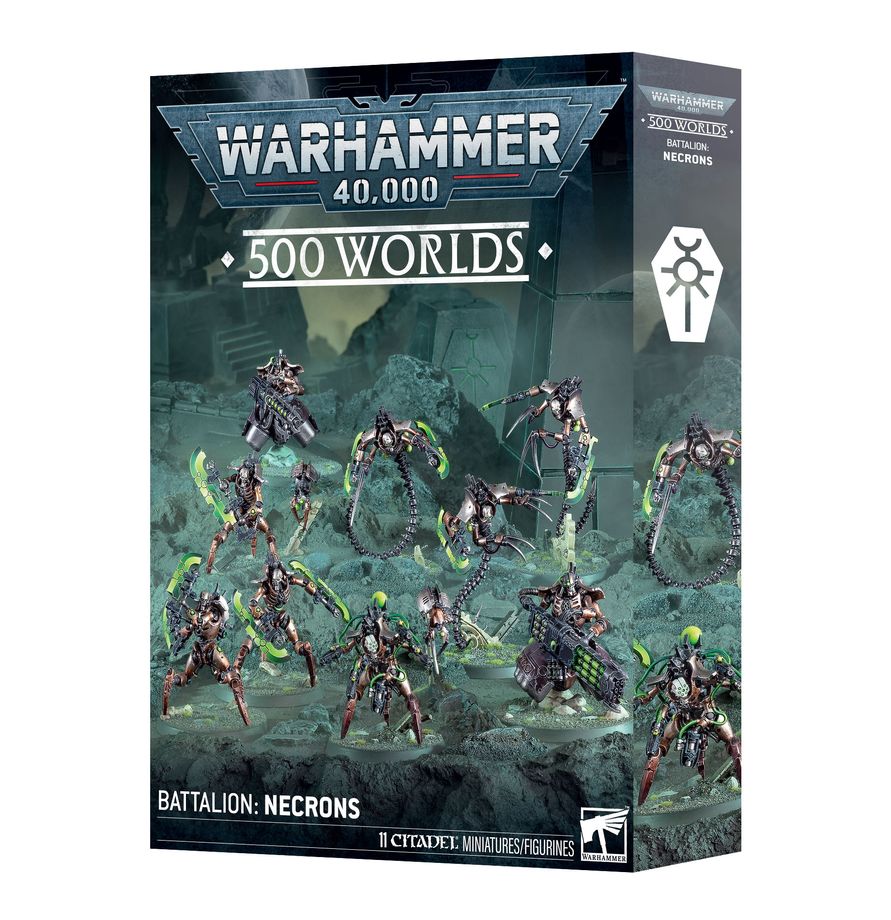 40K - 500 Worlds Battalion: Necrons
