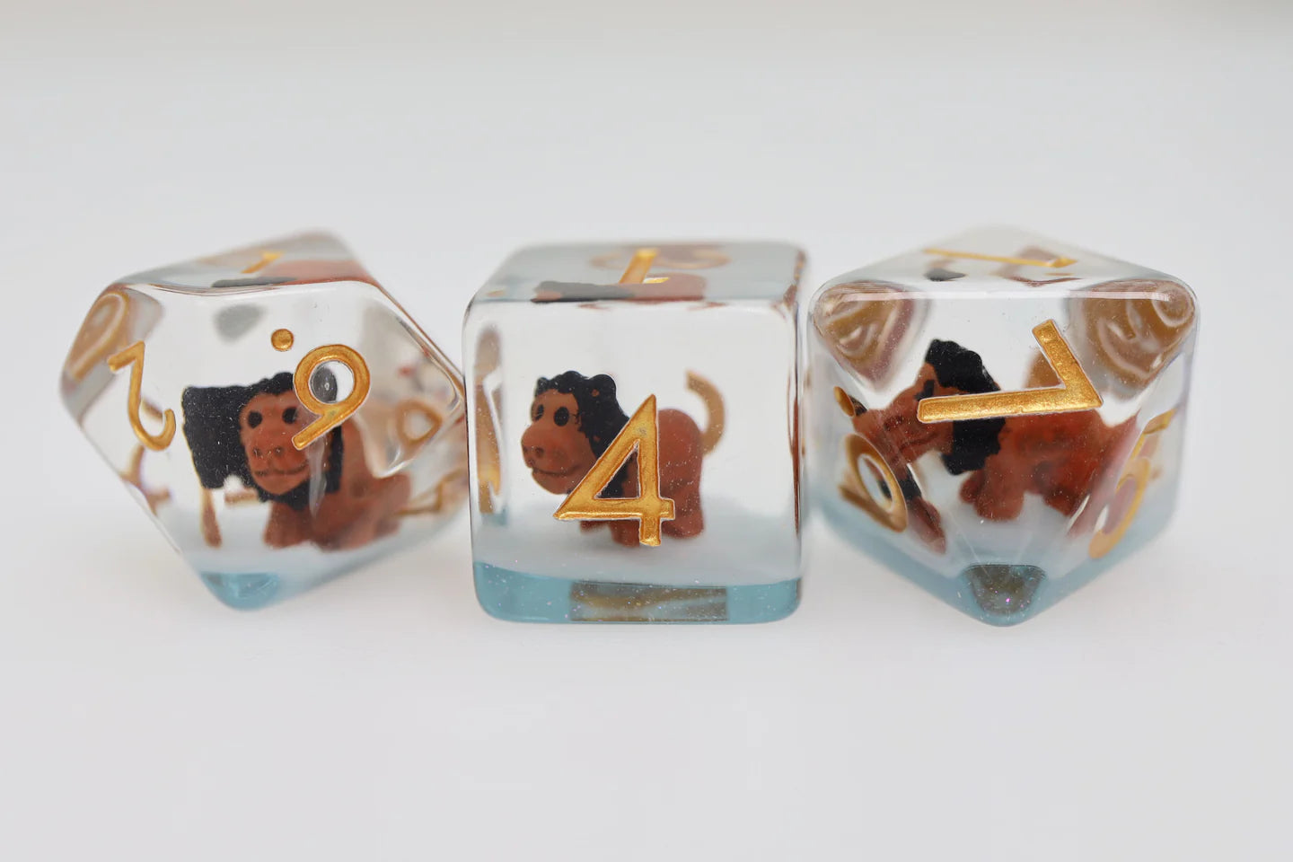 Foam Brain - Ferocious Feline RPG Dice Set
