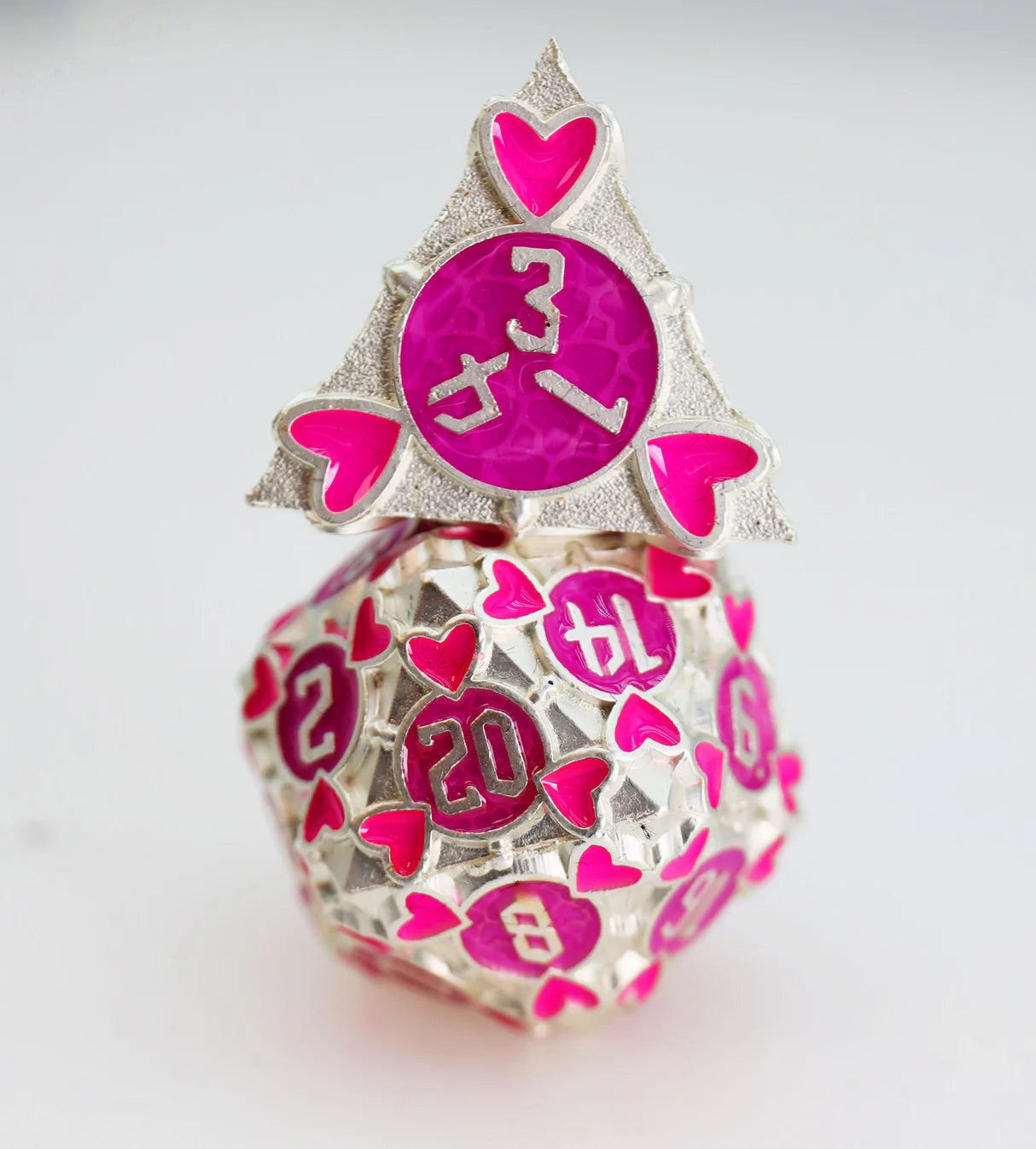 Foam Brain - Erotes' Arrow: Hedylogos, Metal RPG Dice Set