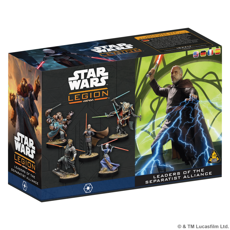 Star Wars Legion - Leaders of the Separatist Alliance
