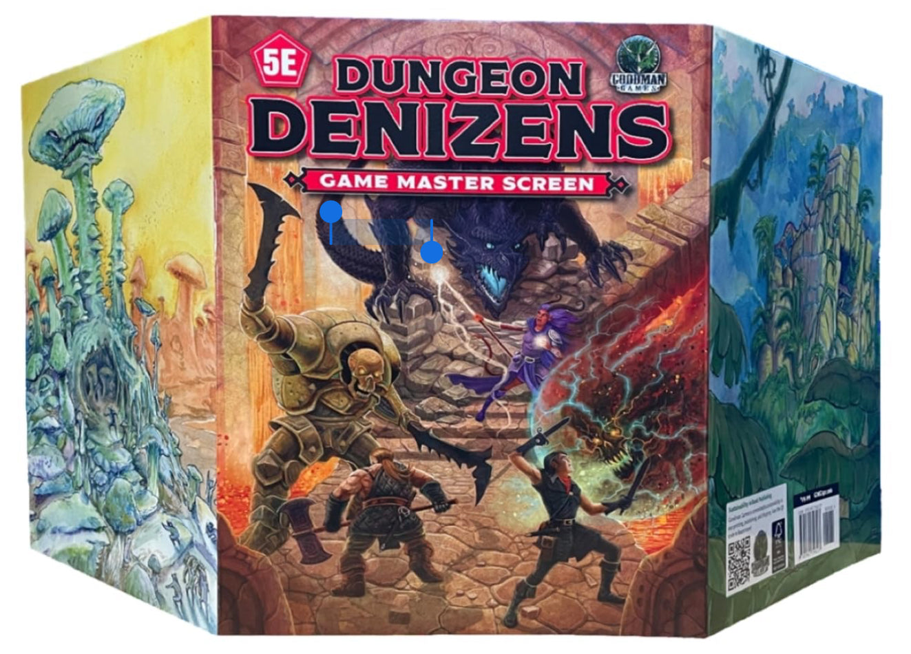 Dungeon Denizens: Game Master Screen (5E)