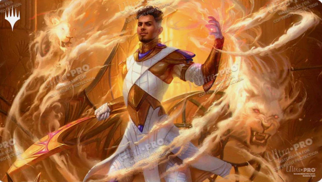 MTG- Aetherdrift: Basri, Tomorrow’s Champion Playmat
