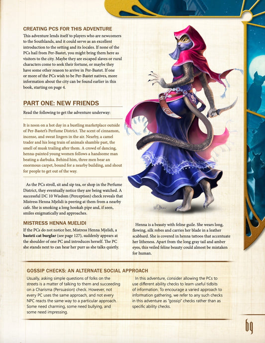 City of Cats: 5E Citybook and Adventure