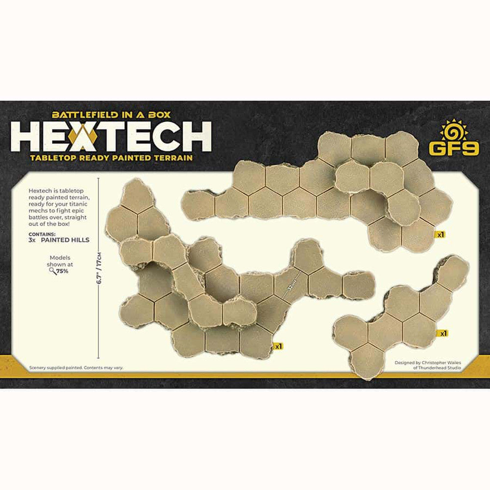 Hextech: Atlean Steppes V3 Painted Terrain