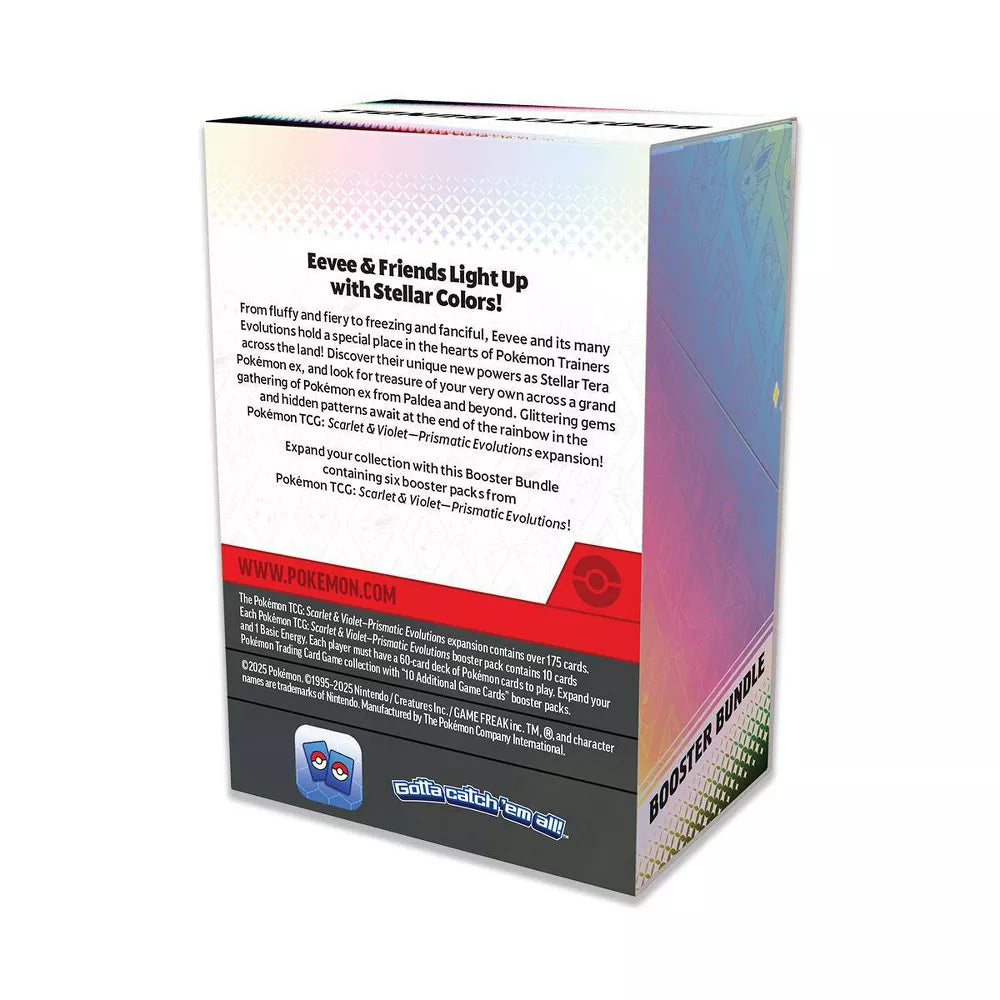 Pokémon - Prismatic Evolutions, Booster Bundle (6 packs)