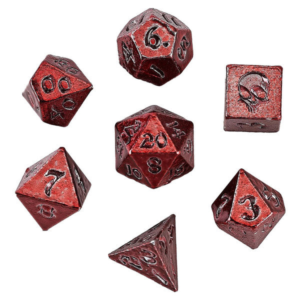 7-Set Unseelie (Potion Bottle) Mini Metal: Red