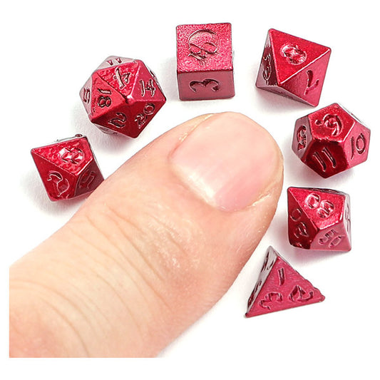 7-Set Unseelie (Potion Bottle) Mini Metal: Red