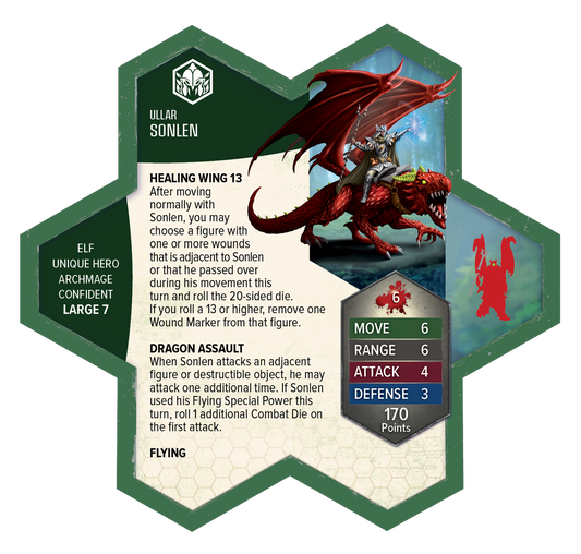 Heroscape: Army Expansion - Sonlen and Halushia, Scion of the Wild
