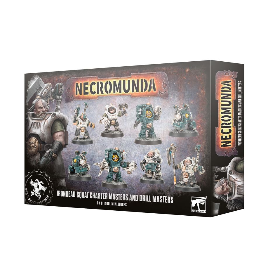 Necromunda - Ironhead Squat Charter Masters and Drill Masters