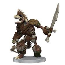 D&D Nolzur’s Marvelous Miniatures Lizardfolk Skeleton