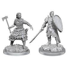 D&D Nolzur’s Marvelous Miniatures: W21 Human Fighters