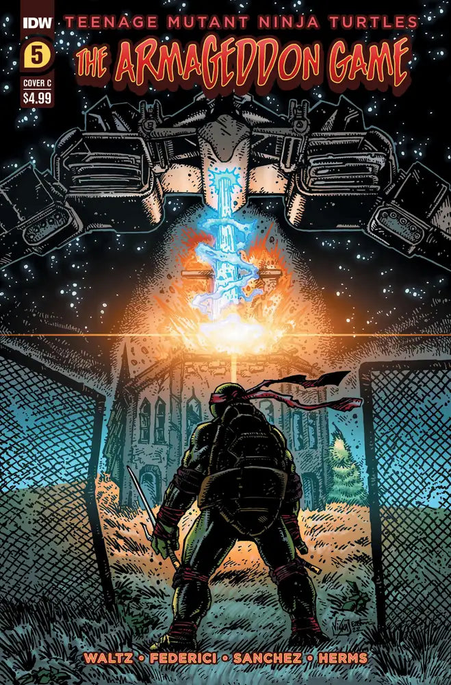 Teenage Mutant Ninja Turtles Armageddon Game #5 Cover C Eastman