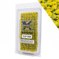 Huge Miniatures Tufts & Flowers - Yellow Flowers