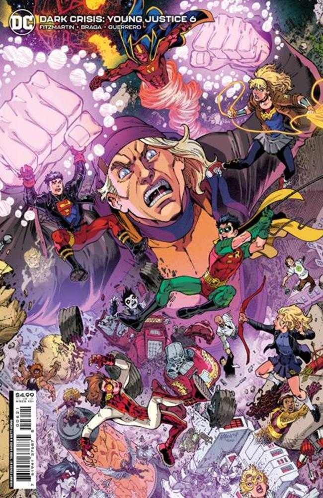 Dark Crisis Young Justice Cover B Mini Series Bundle #1