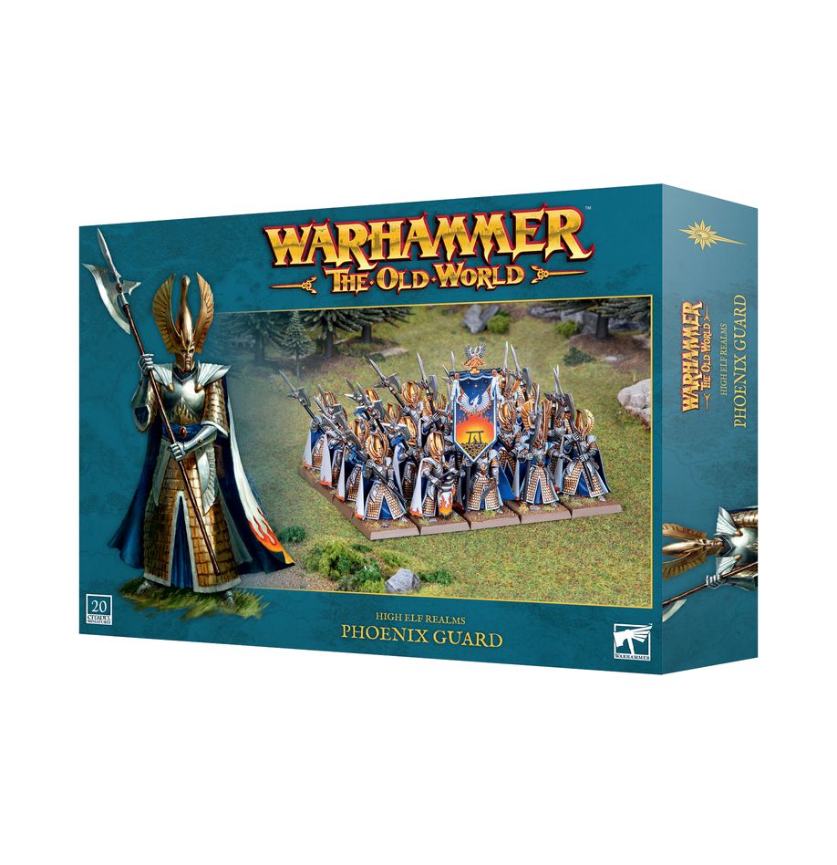 Warhammer The Old World - High Elves, Phoenix Guard