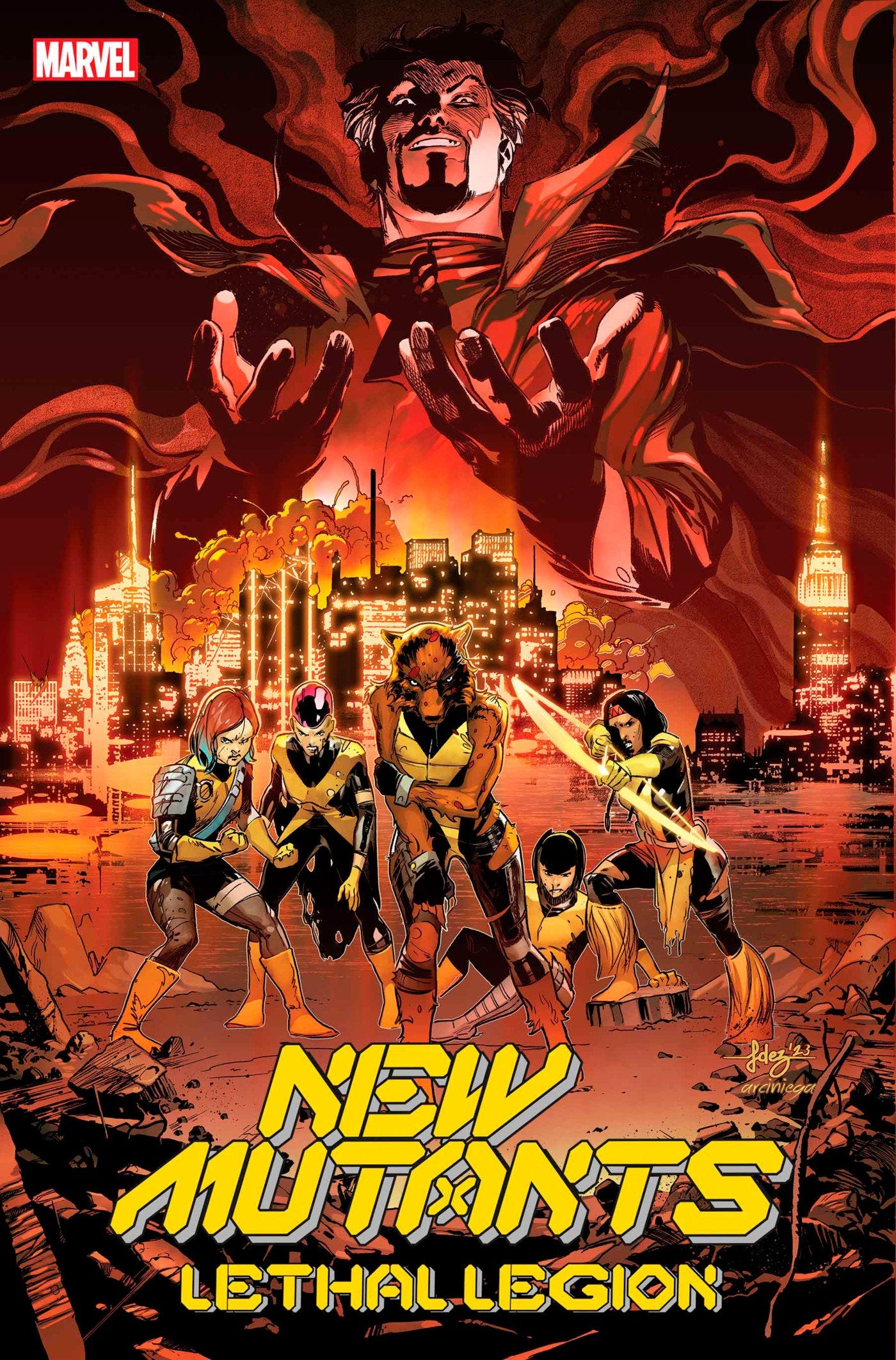 New Mutants Lethal Legion Mini Series Bundle