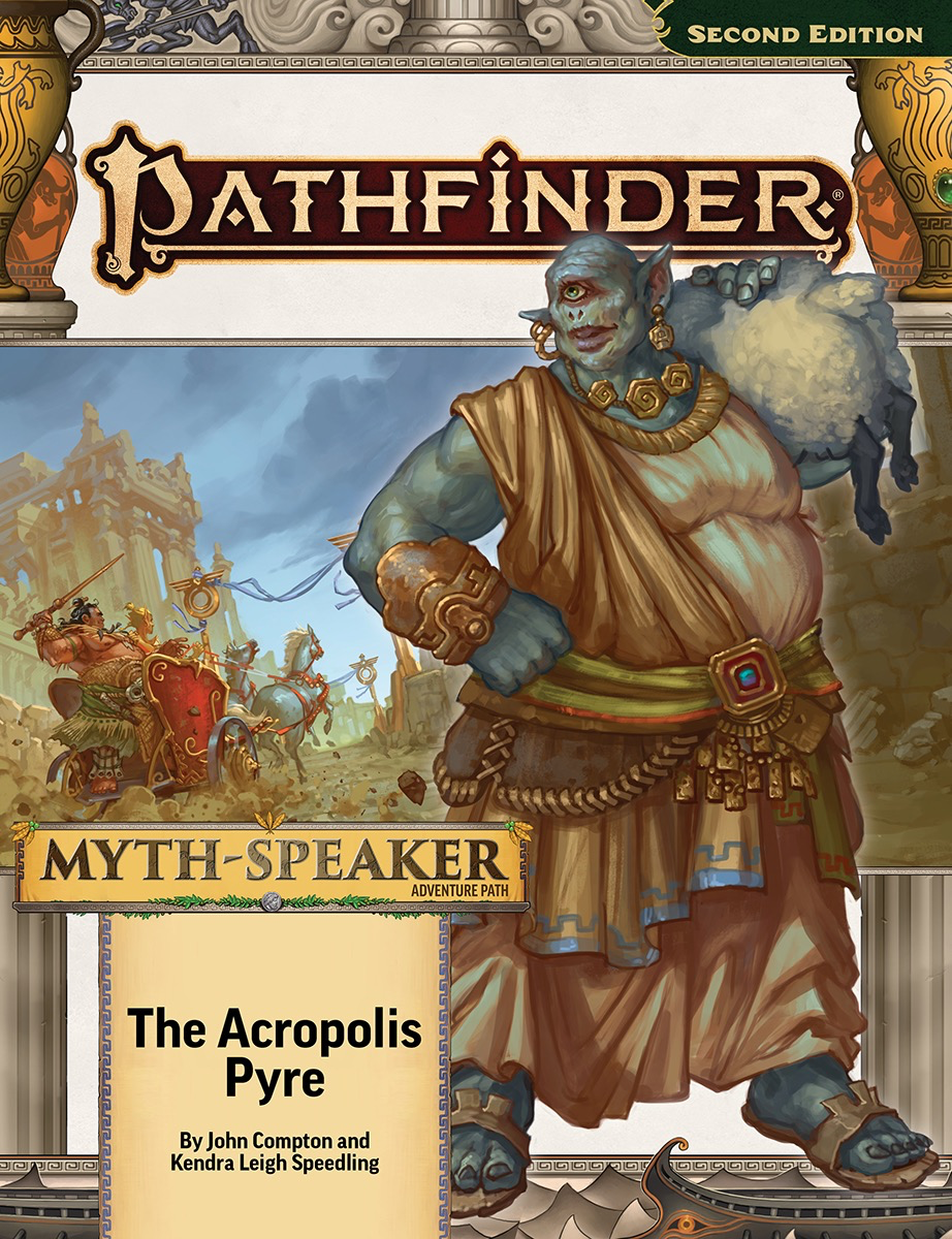 Pathfinder Adventure Path Myth Speaker: The Acropolis Pyre (P2) Volume 01 (Of 3)
