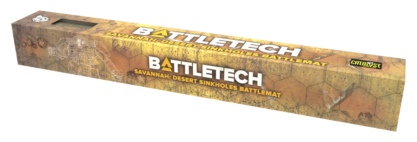 BattleTech - BattleMat, Savannah: Sinkholes