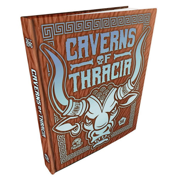 Original Adventures Reincarnated: #009: Caverns of Thracia Limited Edition Minotaur Hide Cover