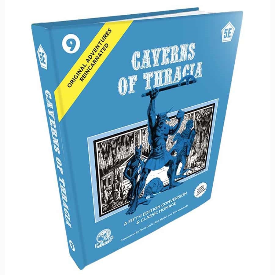 Original Adventures Reincarnated: #009: Caverns of Thracia Limited Edition Hard Cover