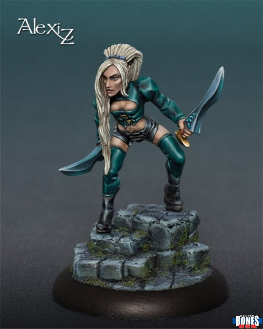 Bones Legends: Caryth, Female Dark Elf