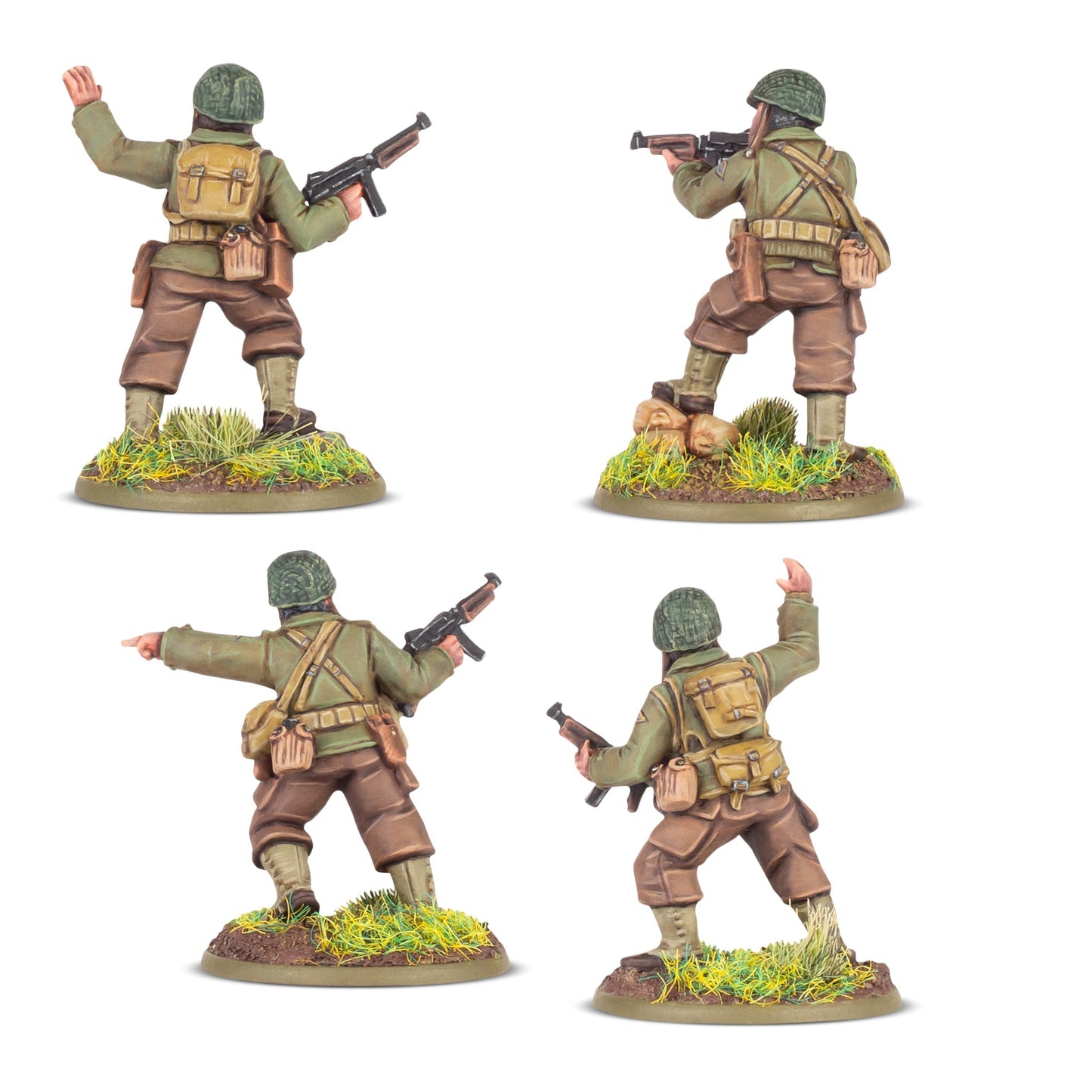 Bolt Action: US Rangers Platoon Commanders