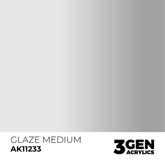 AK Interactive 3G Acrylic Paint: Glaze Medium - Auxiliary