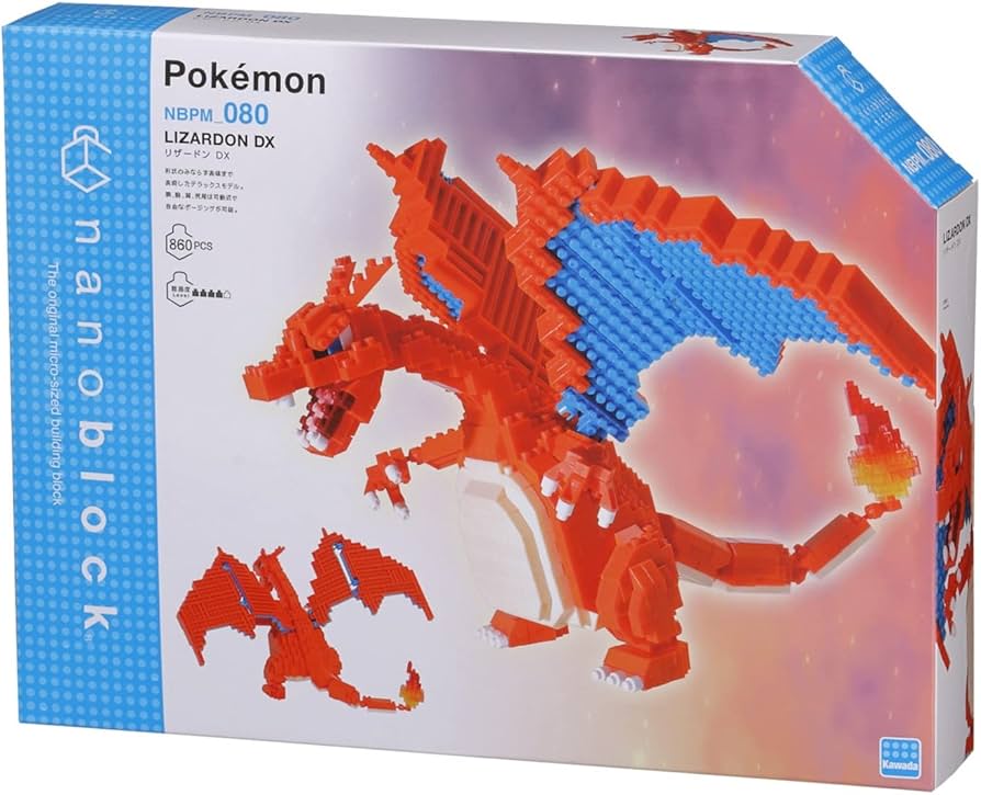 Pokémon Nanoblock Charizard Deluxe Edition