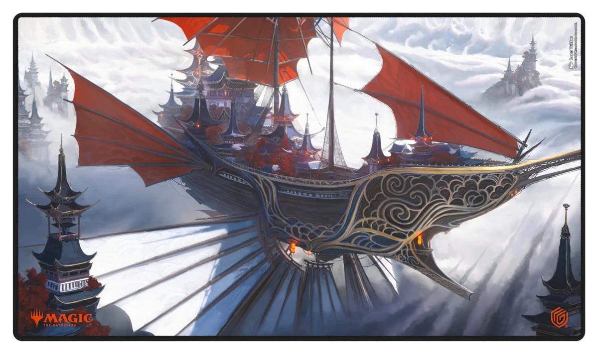 MTG - Playmat Tarkir: Dragonstorm - Mystic Monastery