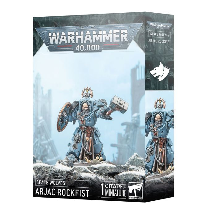 40K - Space Wolves, Arjac Rockfist