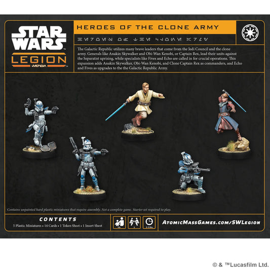 Star Wars Legion - Heroes of the Clone Army