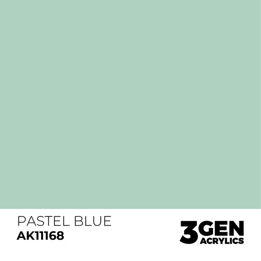 AK Interactive 3G Acrylic Paint: Pastel Blue - Pastel
