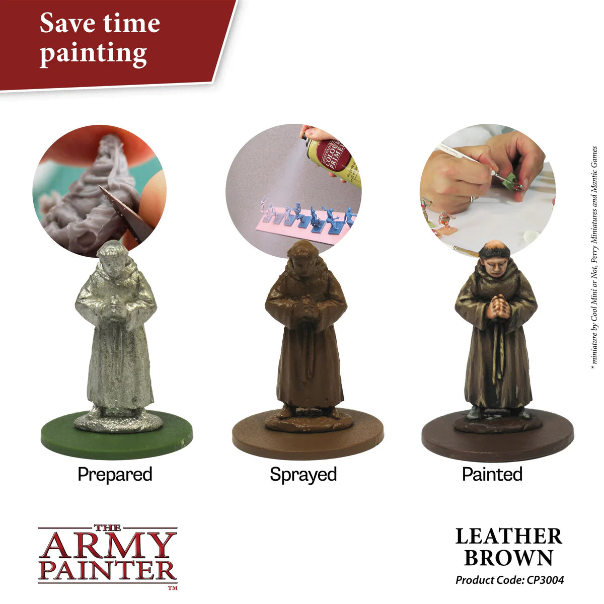 The Army Painter: Color Primer Leather Brown