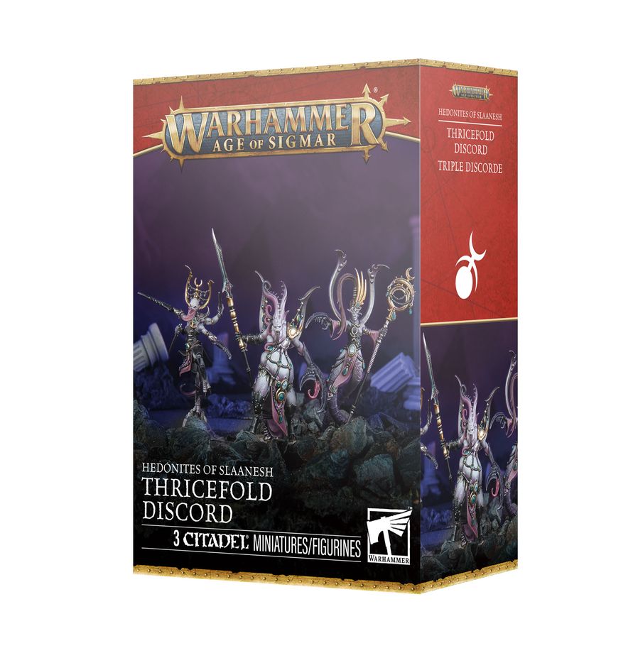 AOS - Hedonites of Slaanesh: Thricefold
