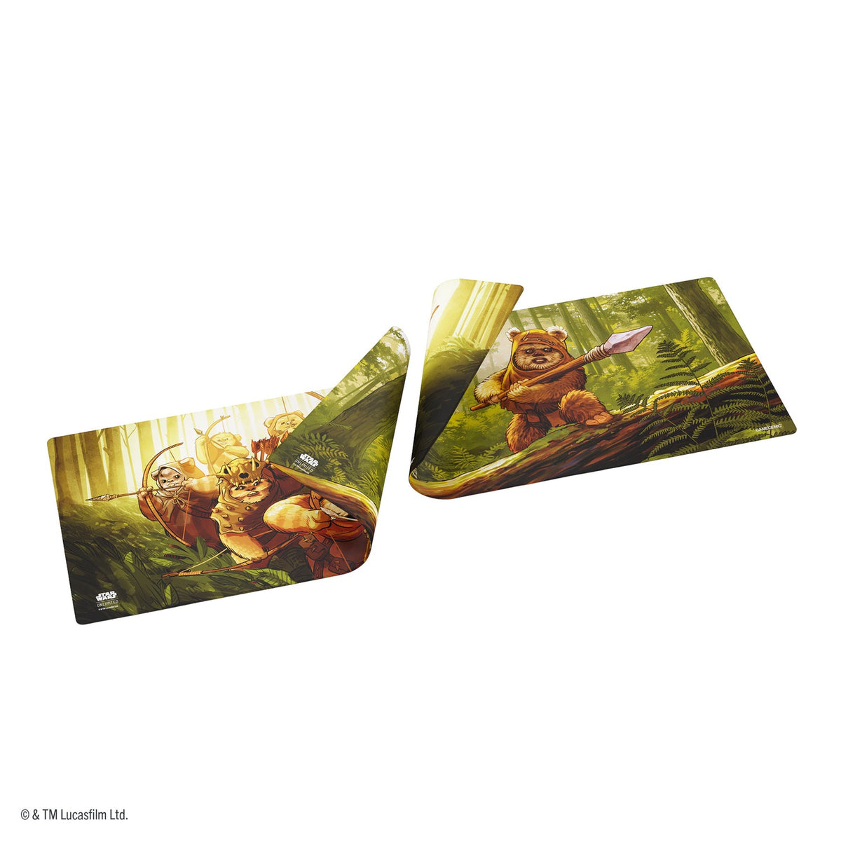 Star Wars: Unlimited Double-Sided Game Mat - Wicket and Ewok Archers