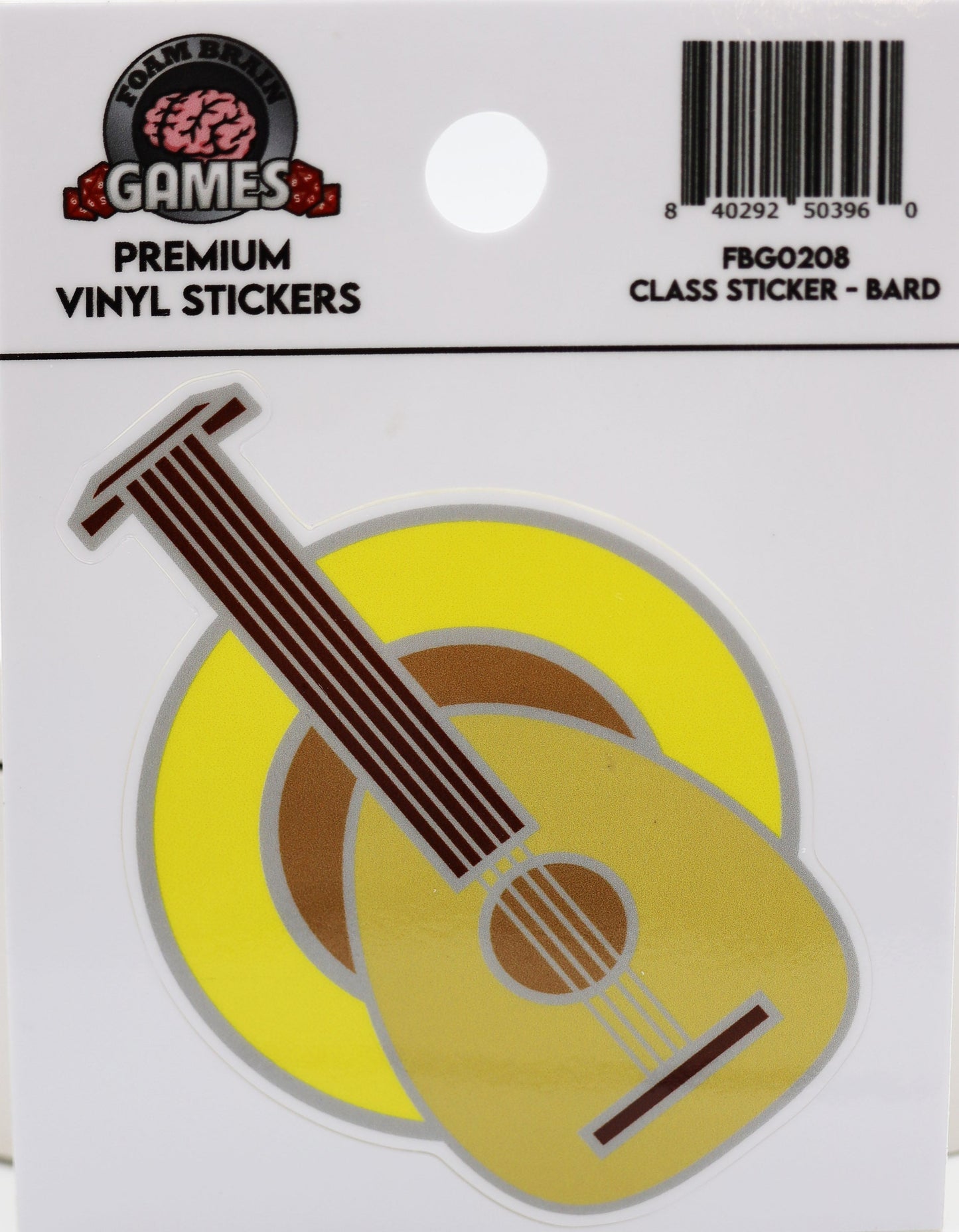 CLASS STICKER - BARD