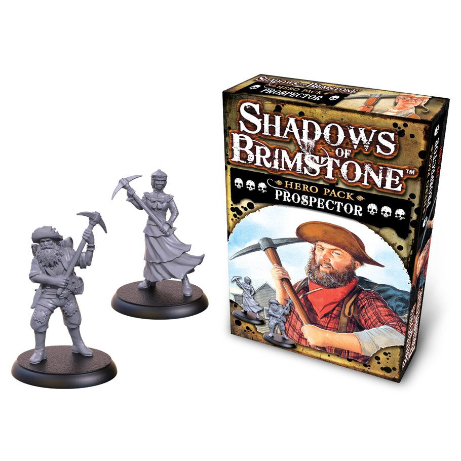 Shadows of Brimstone - Hero Pack, Prospector