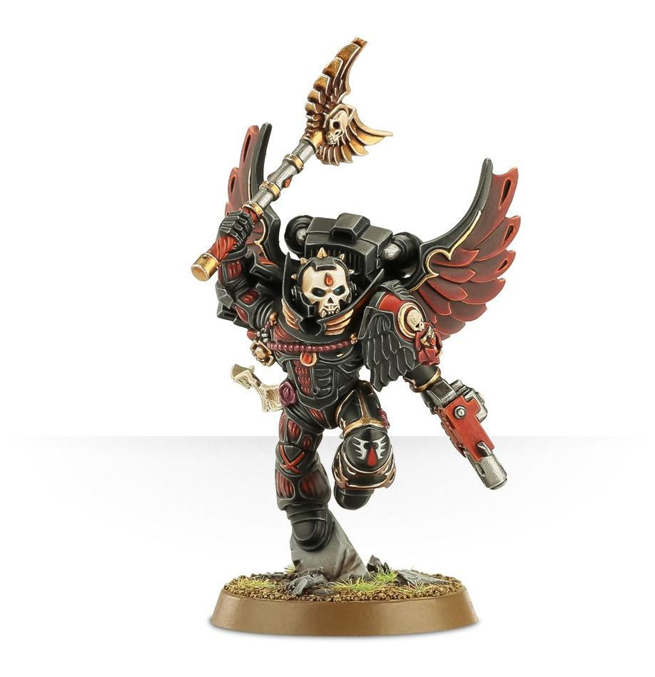 40K - Blood Angels, Chaplain With Jump Pack