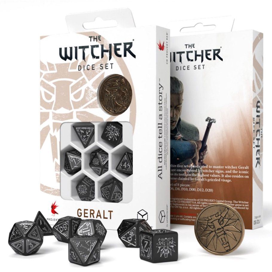The Witcher Dice Set, Gerald