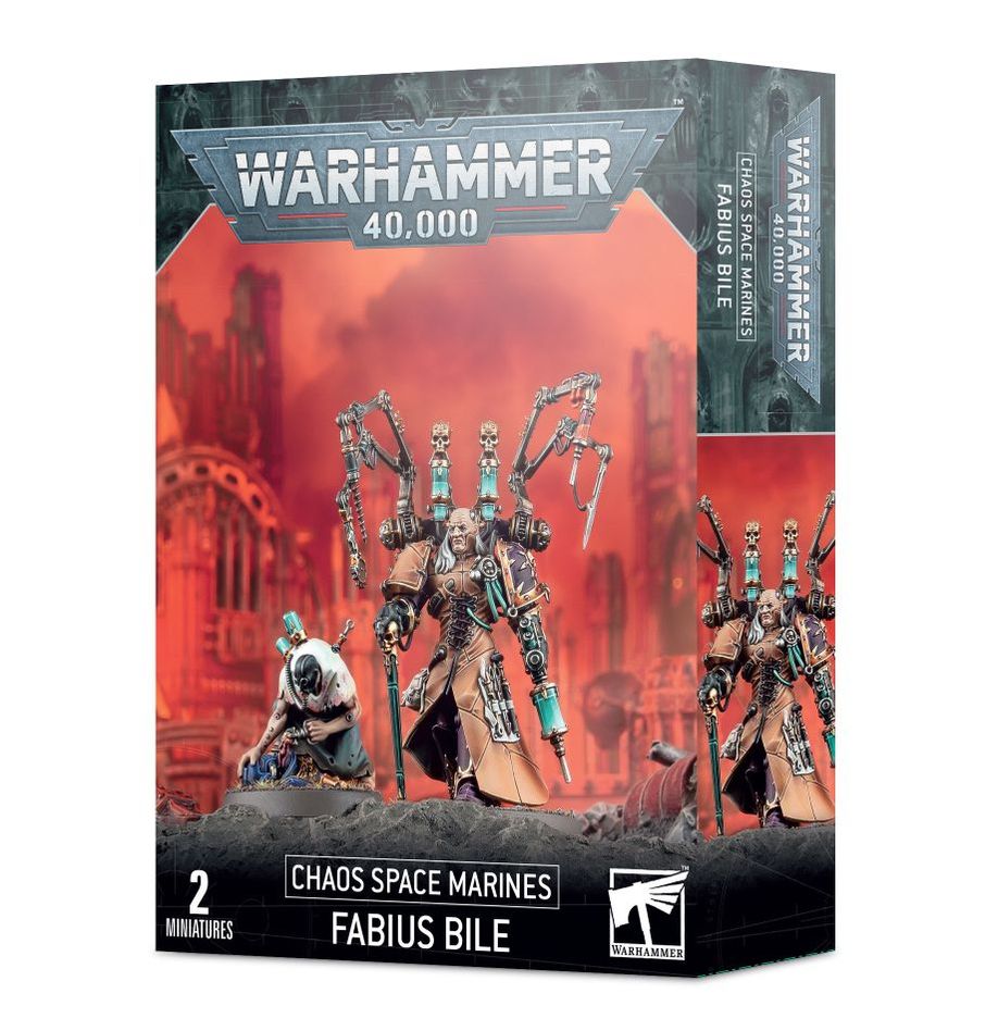 40K - Chaos Space Marines, Fabius Bile