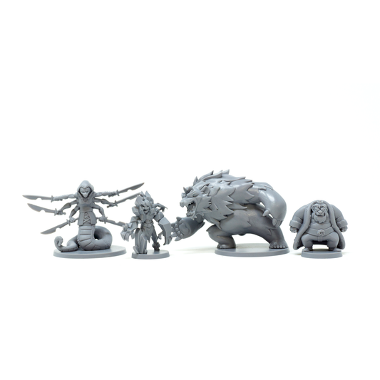 Fool’s Gold: Into the Bellowing Wilds, Villians Miniatures