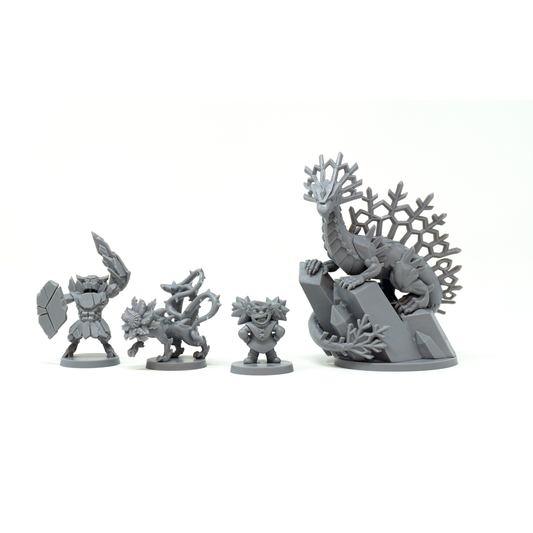 Fool’s Gold: Into the Bellowing Wilds, Fiesty Creatures Miniatures