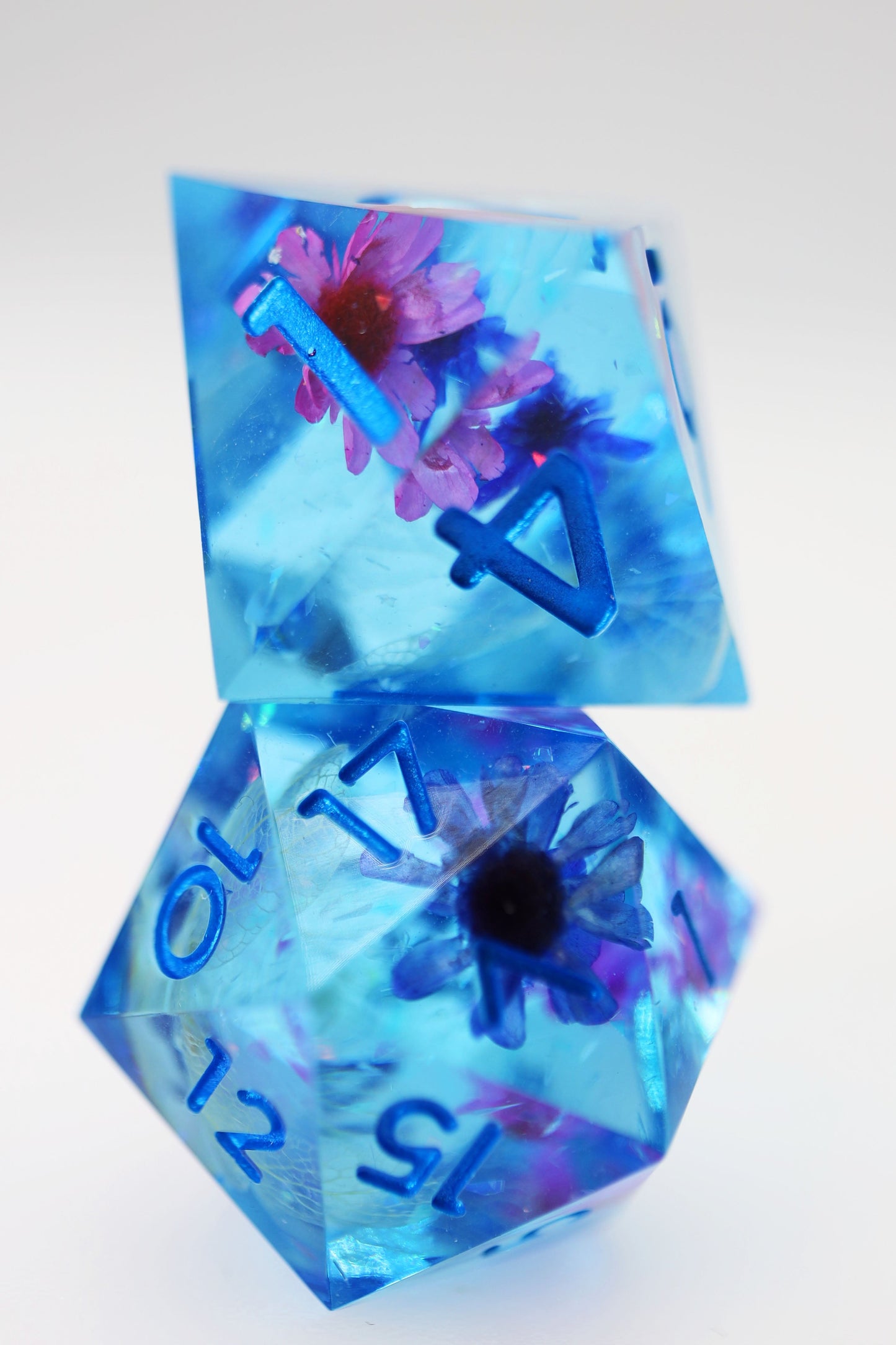 Foam Brain - Sharp Edge RPG Dice Set - Spring Showers