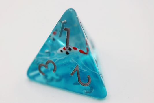 Foam Brain - Water Garden Koi RPG Dice Set