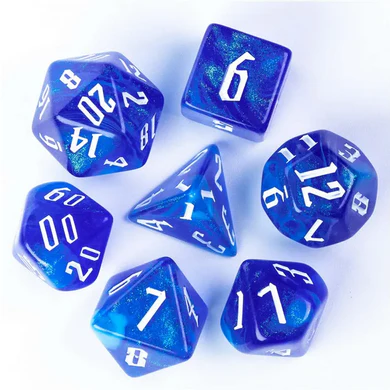 Foam Brain - Magician’s Deep Water Lair RPG Dice Set
