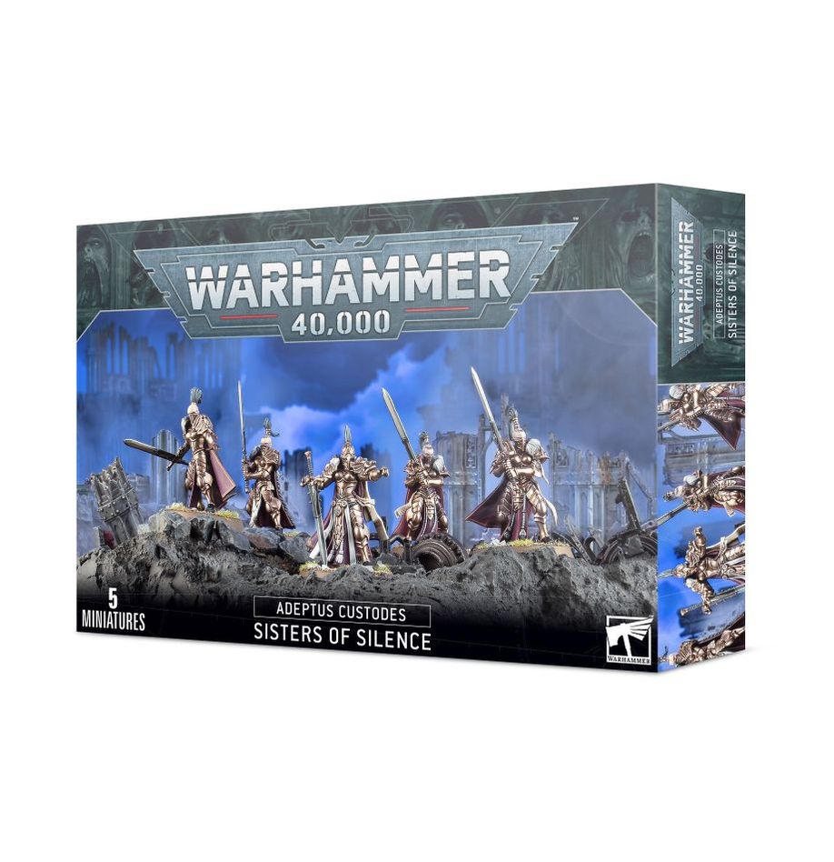 40K - Adeptus Custodes, Sisters of Silence (Vigilator Squad)