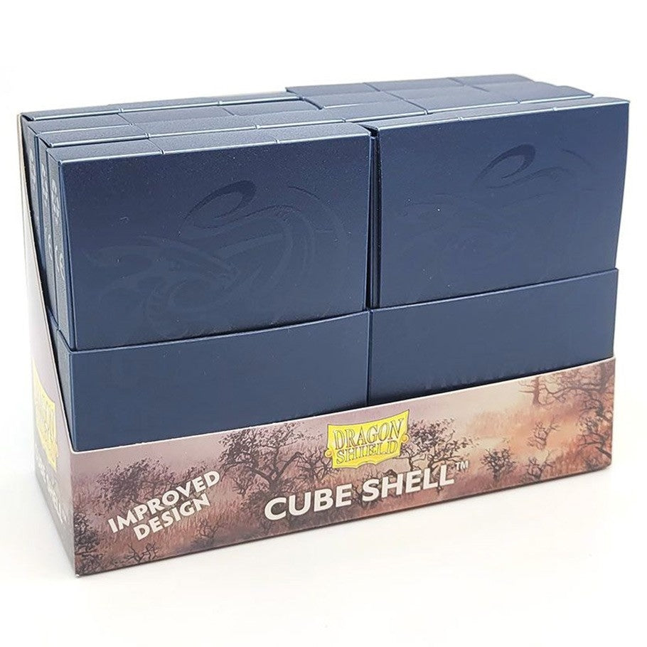 Dragon Shield - Cube Shell, Midnight Blue