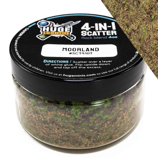 Huge Miniatures - 4 in 1 Scatter, Moorland