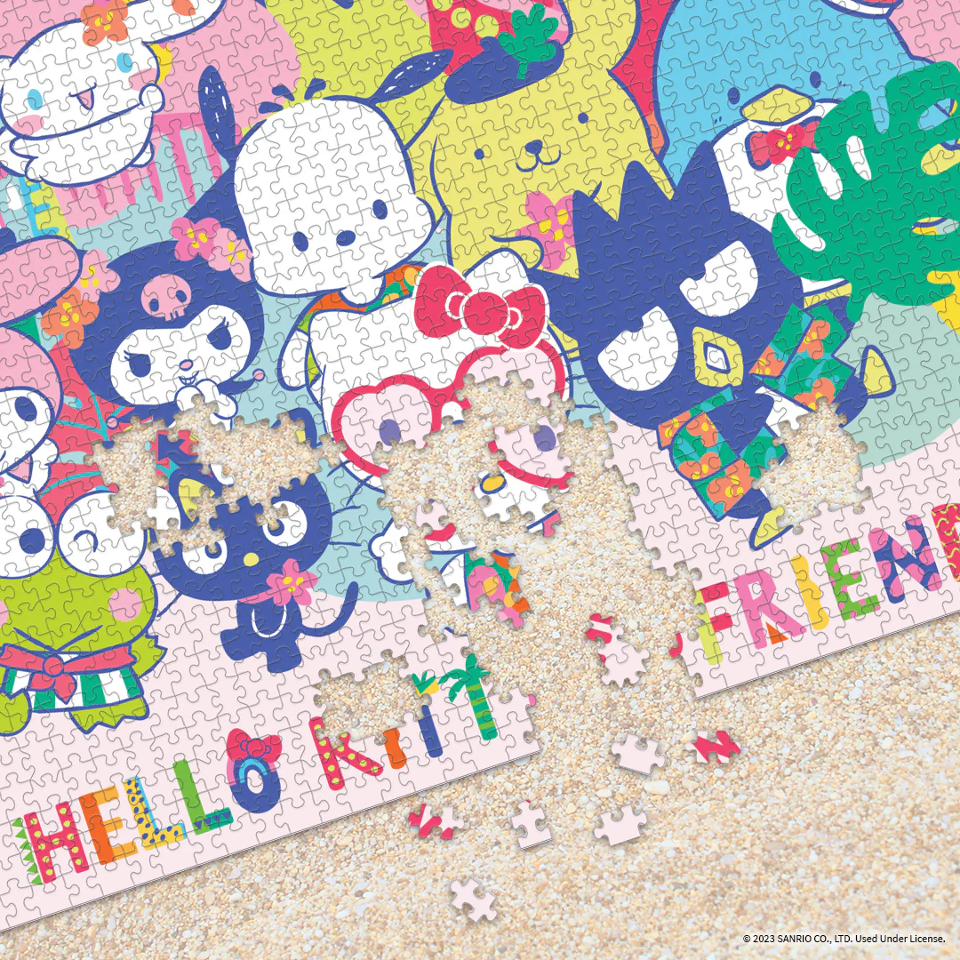 Hello Kitty and Friends: Tropical Times, 1000 Piece Puzzle